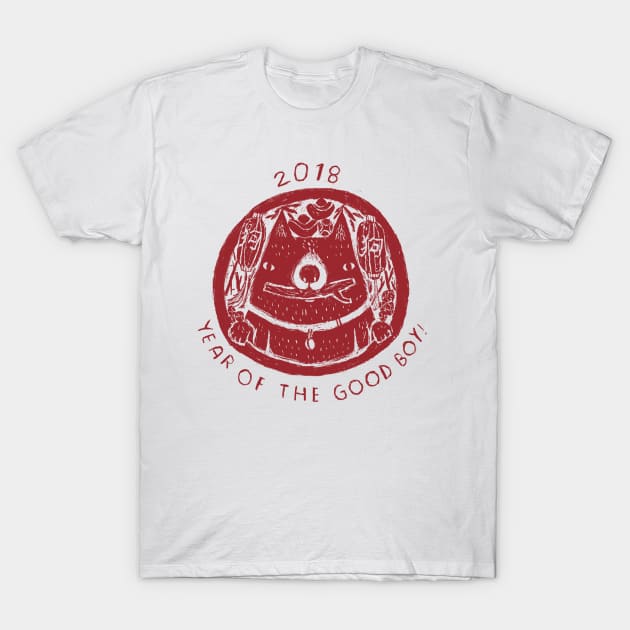 chinese year of the good boy T-Shirt by Louisros